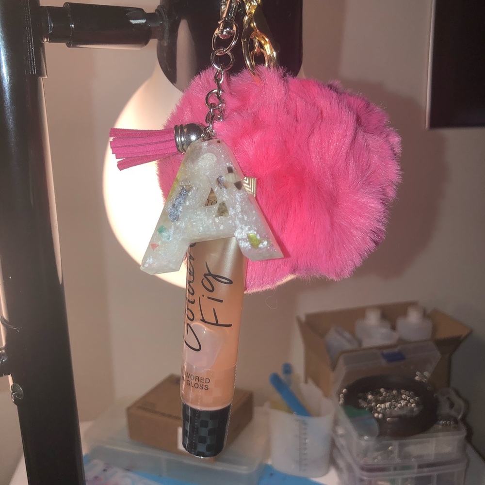 Letter keychain